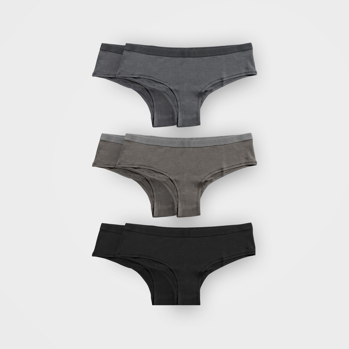 Damen-Hipster-Unterwäsche, 3 Farben - 6er-Pack | TENCEL™ Lyocell