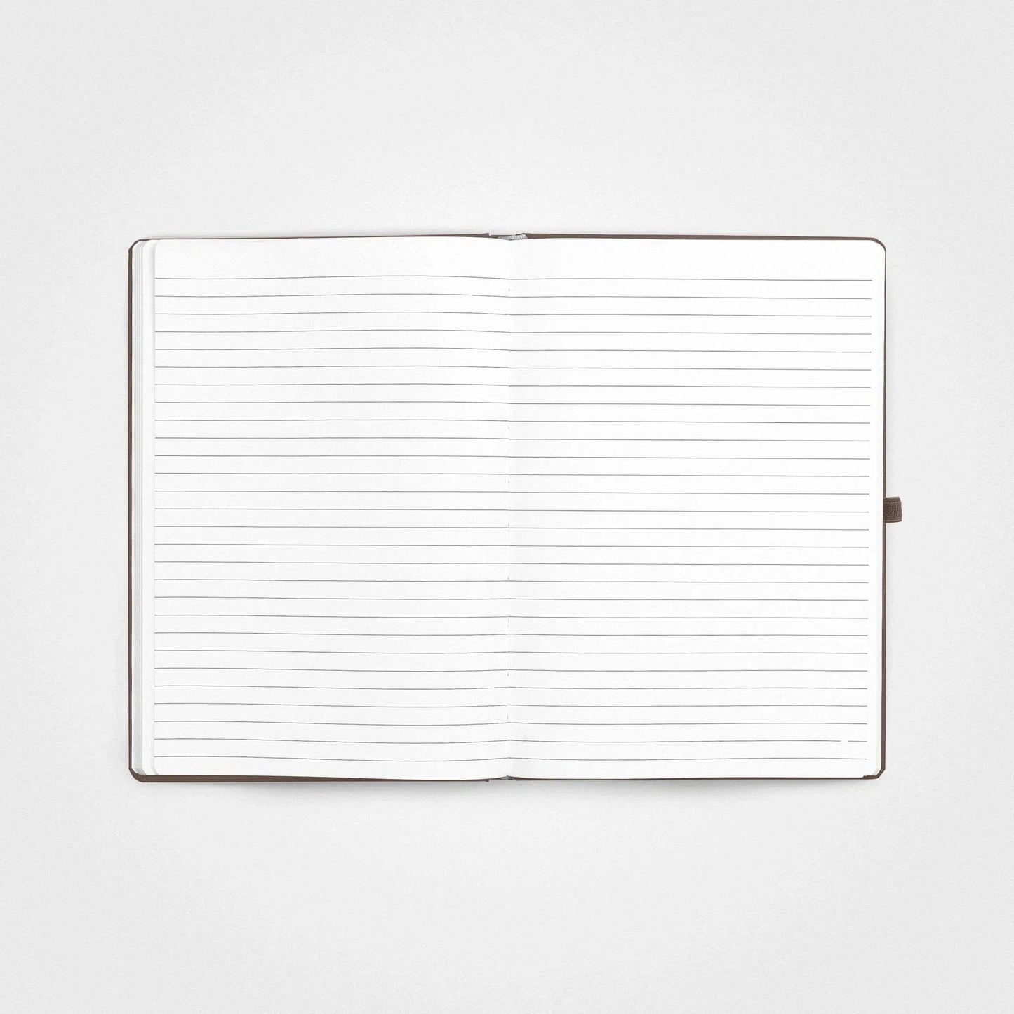 6er-Pack Notizbuch-Set aus Steinpapier – A5 Hardcover, Erdbraun