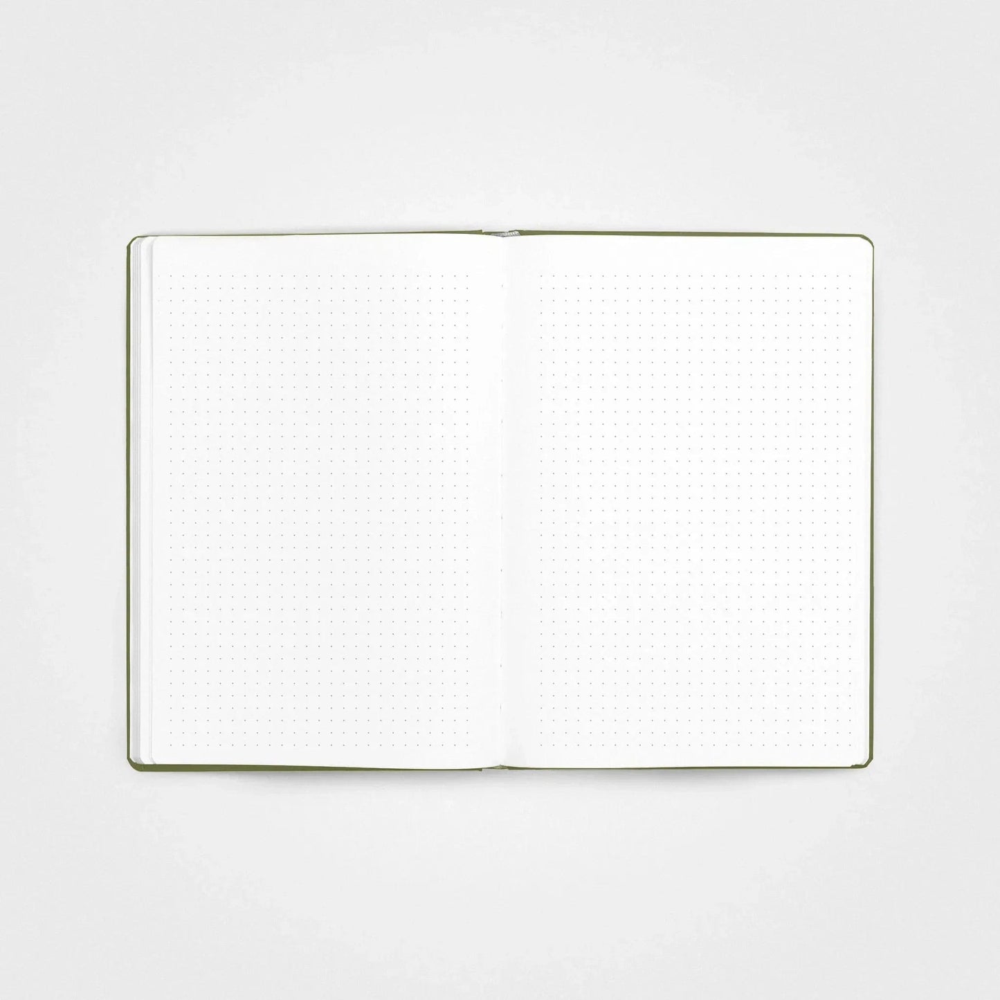 3er-Pack Notizbuch-Set aus Steinpapier – A5 Hardcover, Grasgrün