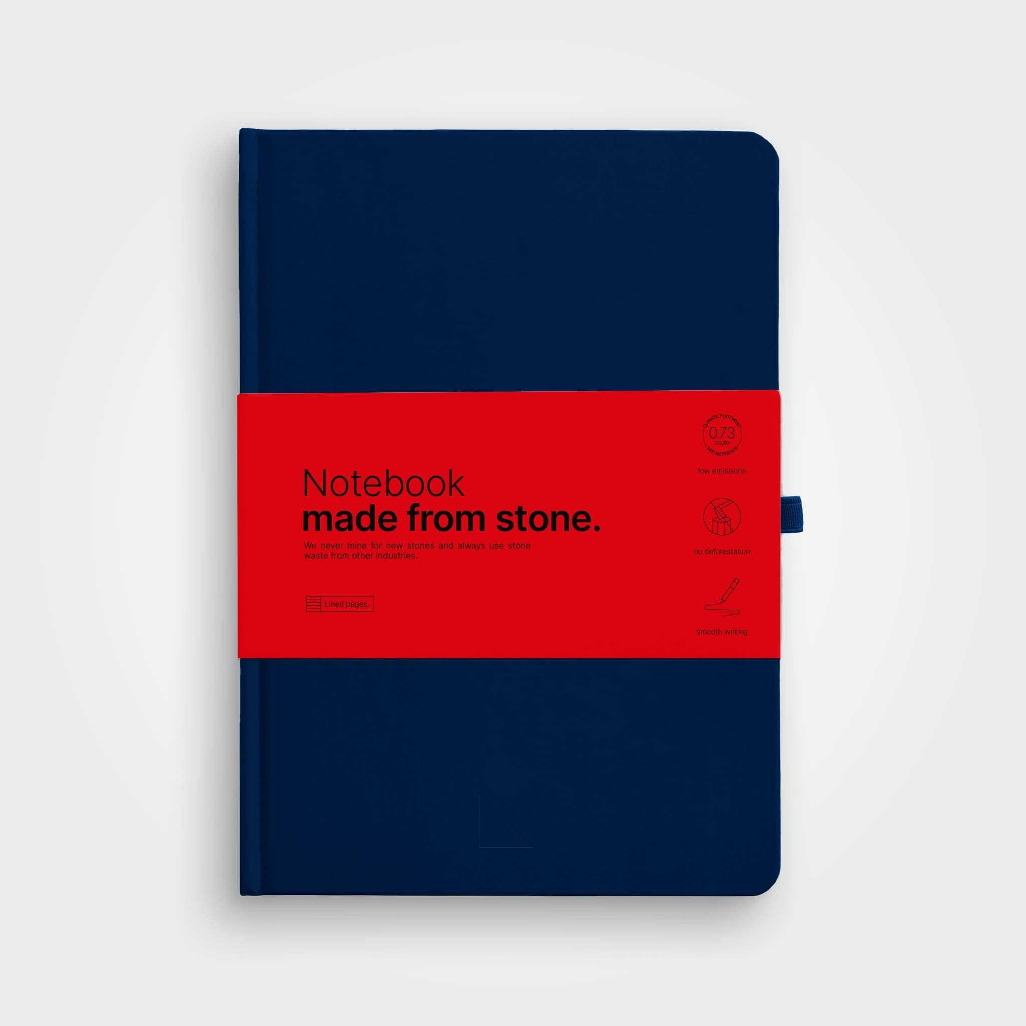 Karst Stone Paper Notitieboek - A5 Softcover - Stone (Grid Karst Stone Paper Notitieboek - A5 Softcover - Stone (Grid