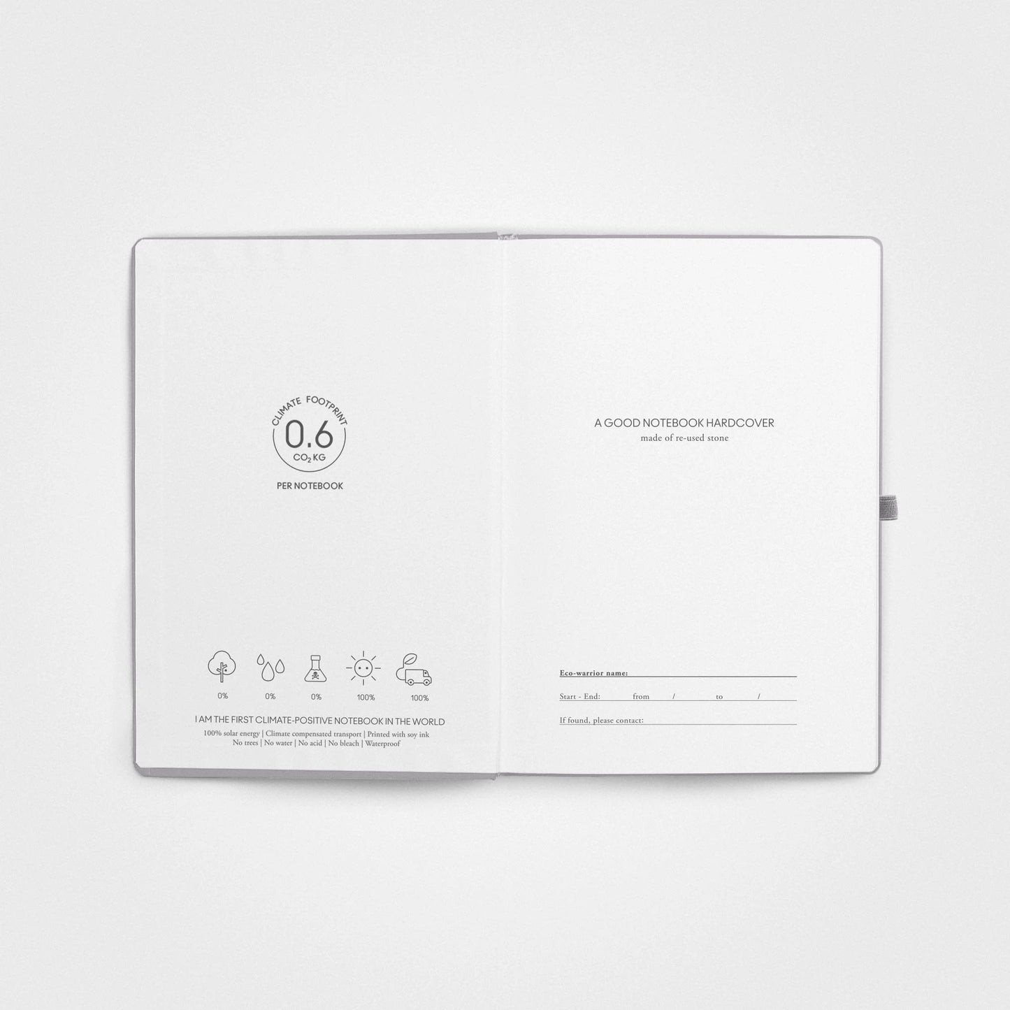 7er-Pack Notizbuch-Set aus Steinpapier, A5, Hardcover, mehrfarbig
