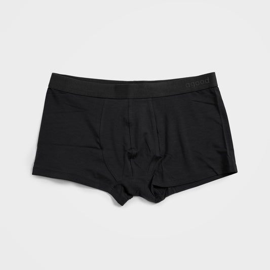 TENCEL™ Lyocell Boxer Trunk Underwear for Men I 2-Pack, Black