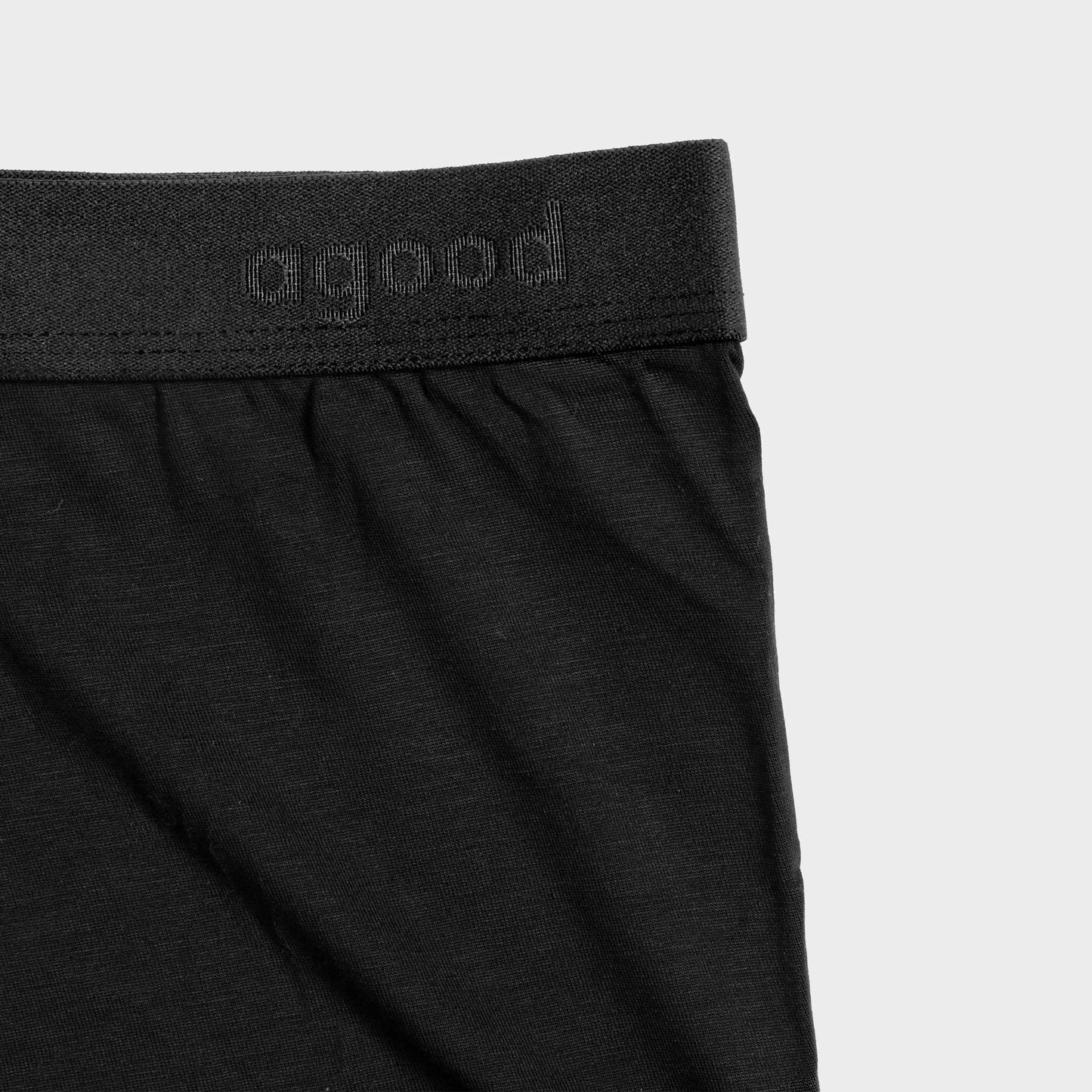TENCEL™ Lyocell Boxer Brief Underwear for Men I 2-Pack, Black