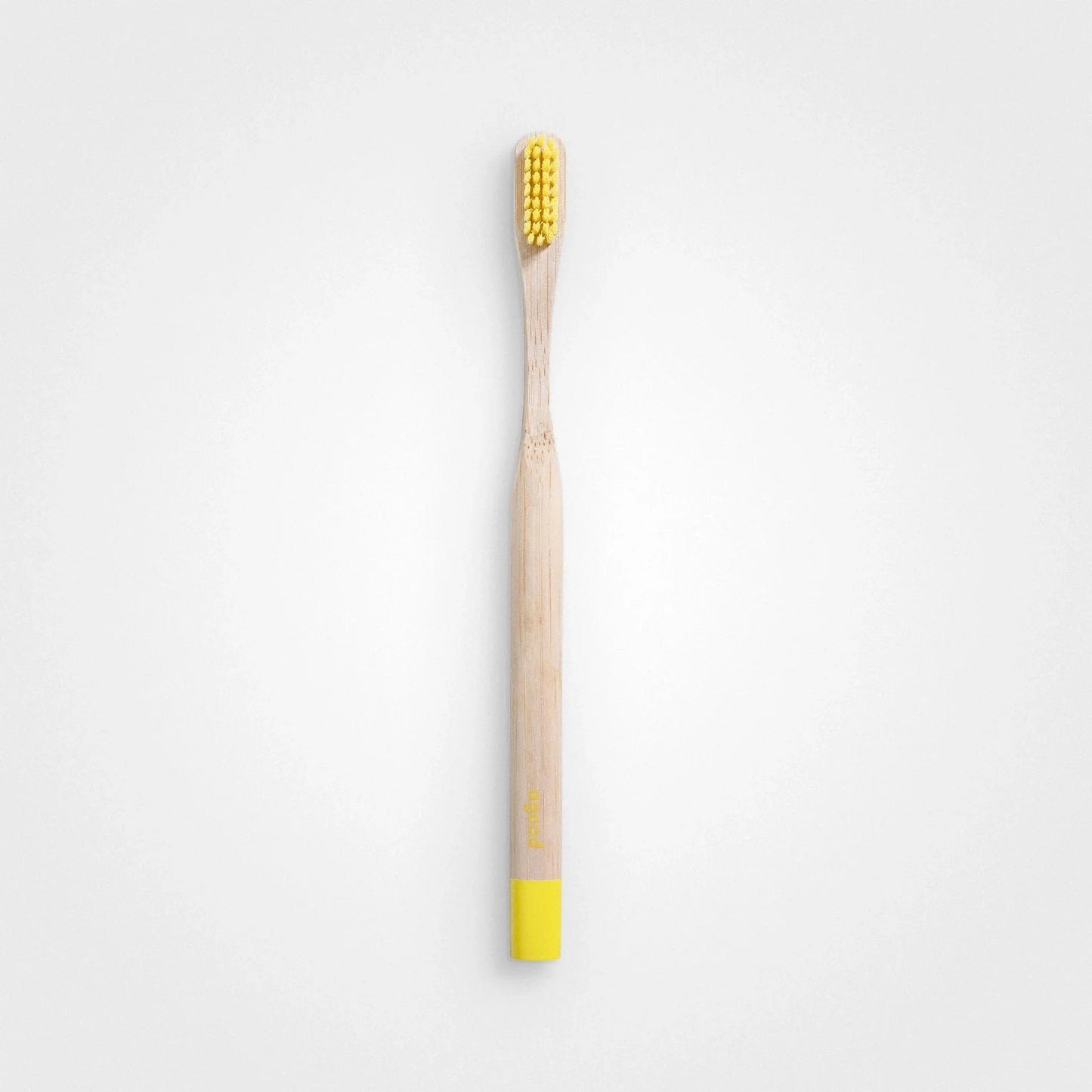 Bamboo Toothbrush, Adult, Yellow