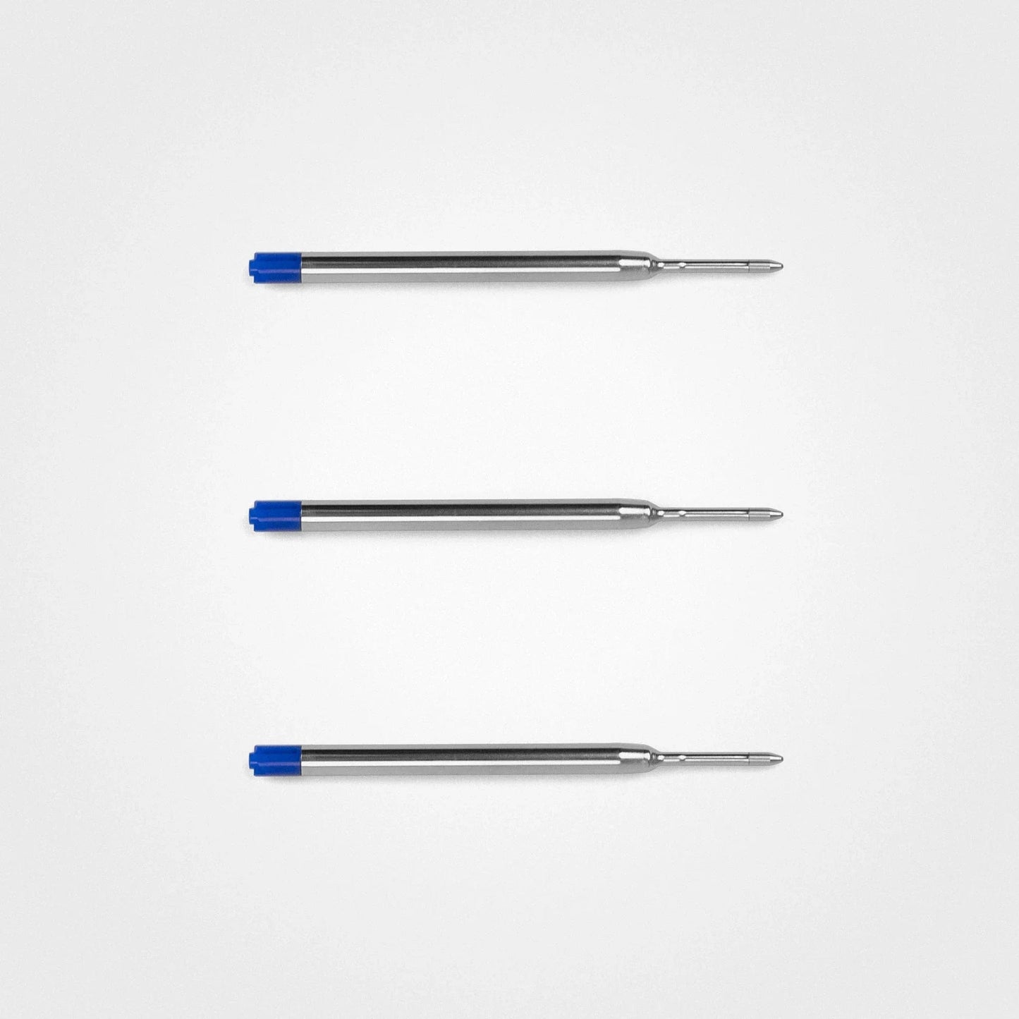 Humanium-Kugelschreiber Nachfüllminen 3er-Pack, blaue Tinte