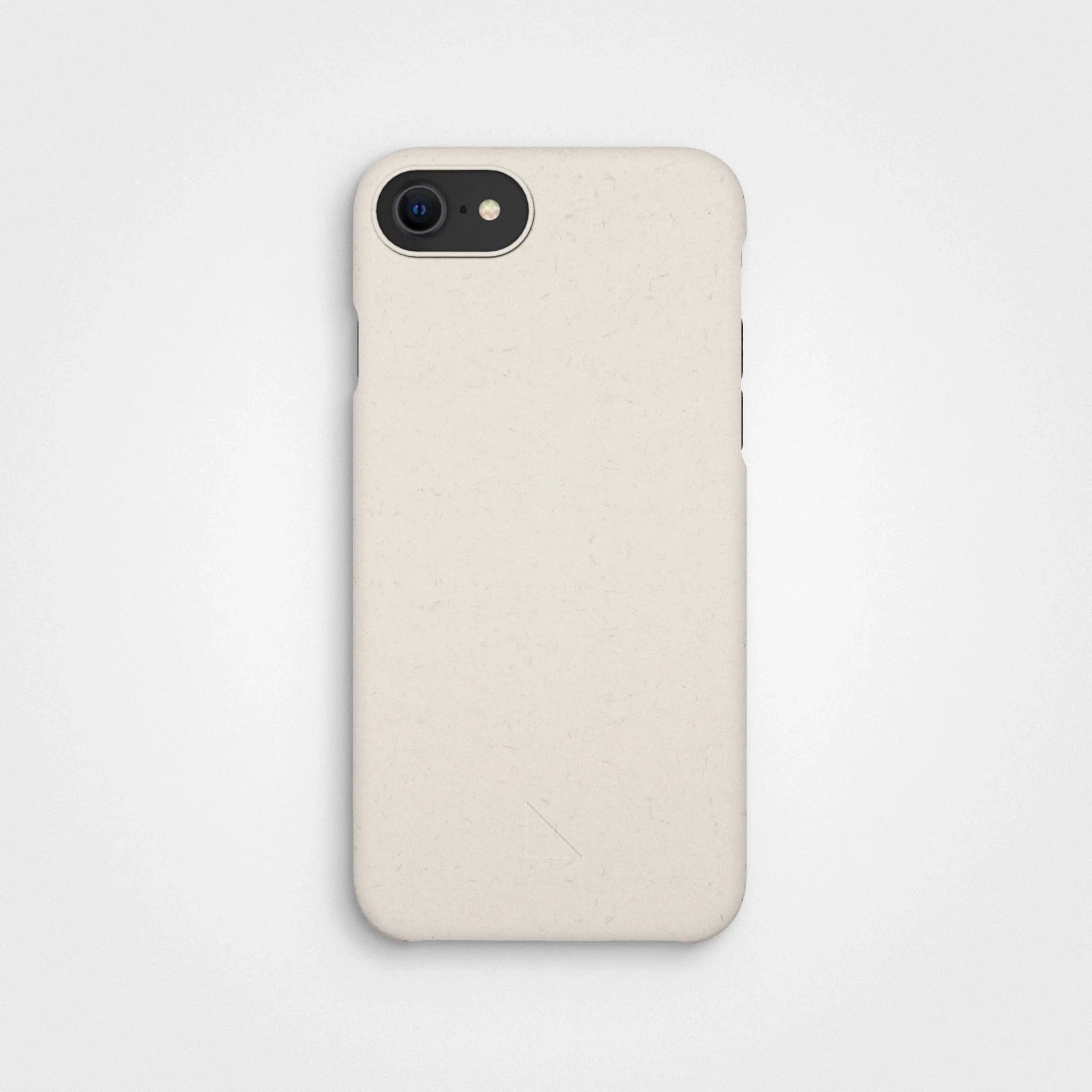 Compostable iPhone 6 7 8 SE Mobile Case Vanilla White, 100% Circular – agood company Compostable iPhone 6 7 8 SE Mobile Case Vanilla White, 100% Circular – agood company
