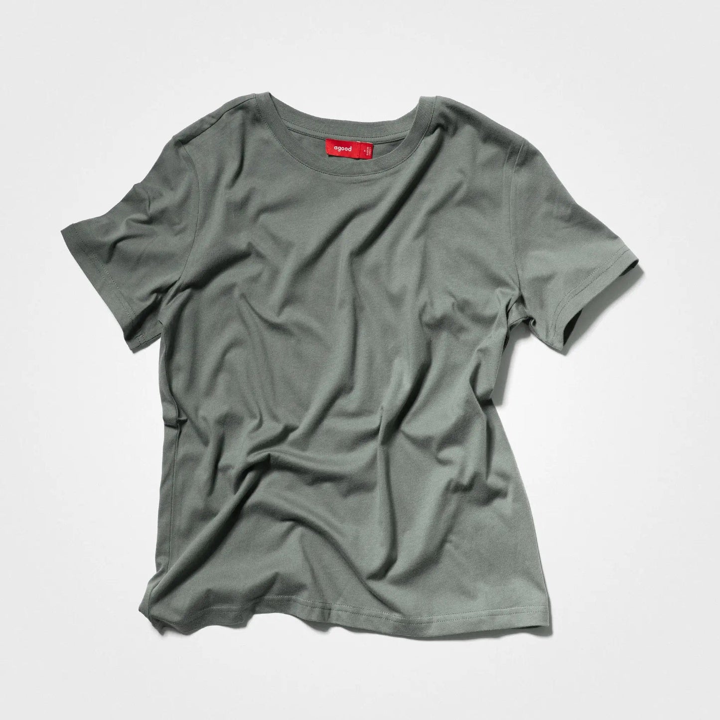 Damen Biobaumwoll-T-Shirt, Salbei