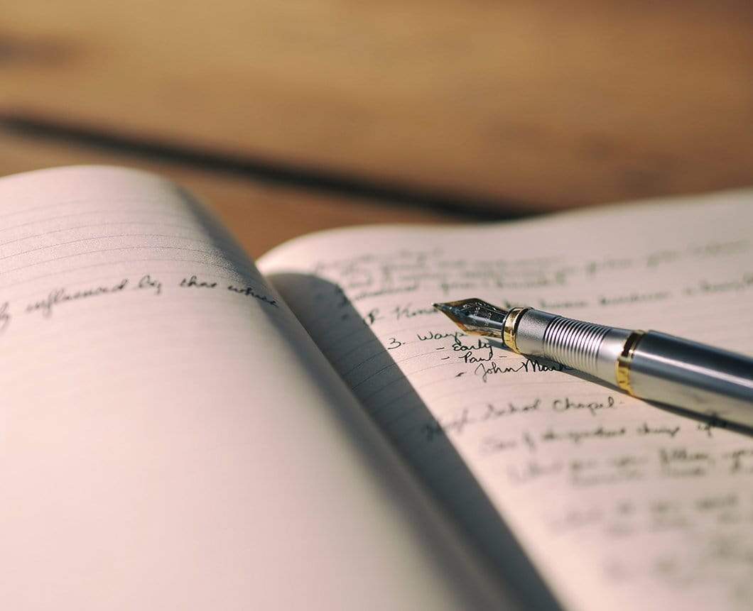 How to Write With a Fountain Pen | agood company