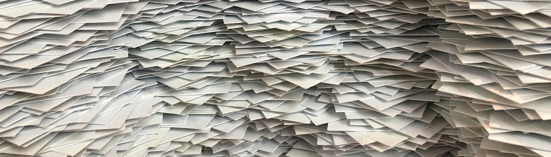 Sheets of Paper Made from Trees