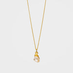 Citrine Raw Pendant Necklace - Healing Crystal Jewellery | By Lunar James