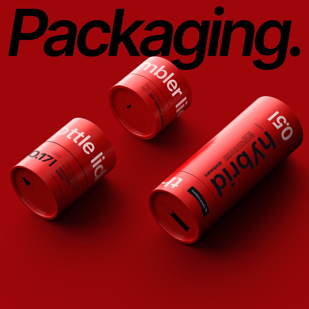 2-in-1 Hybride fles - gerecycled roestvrij staal, gepolijst