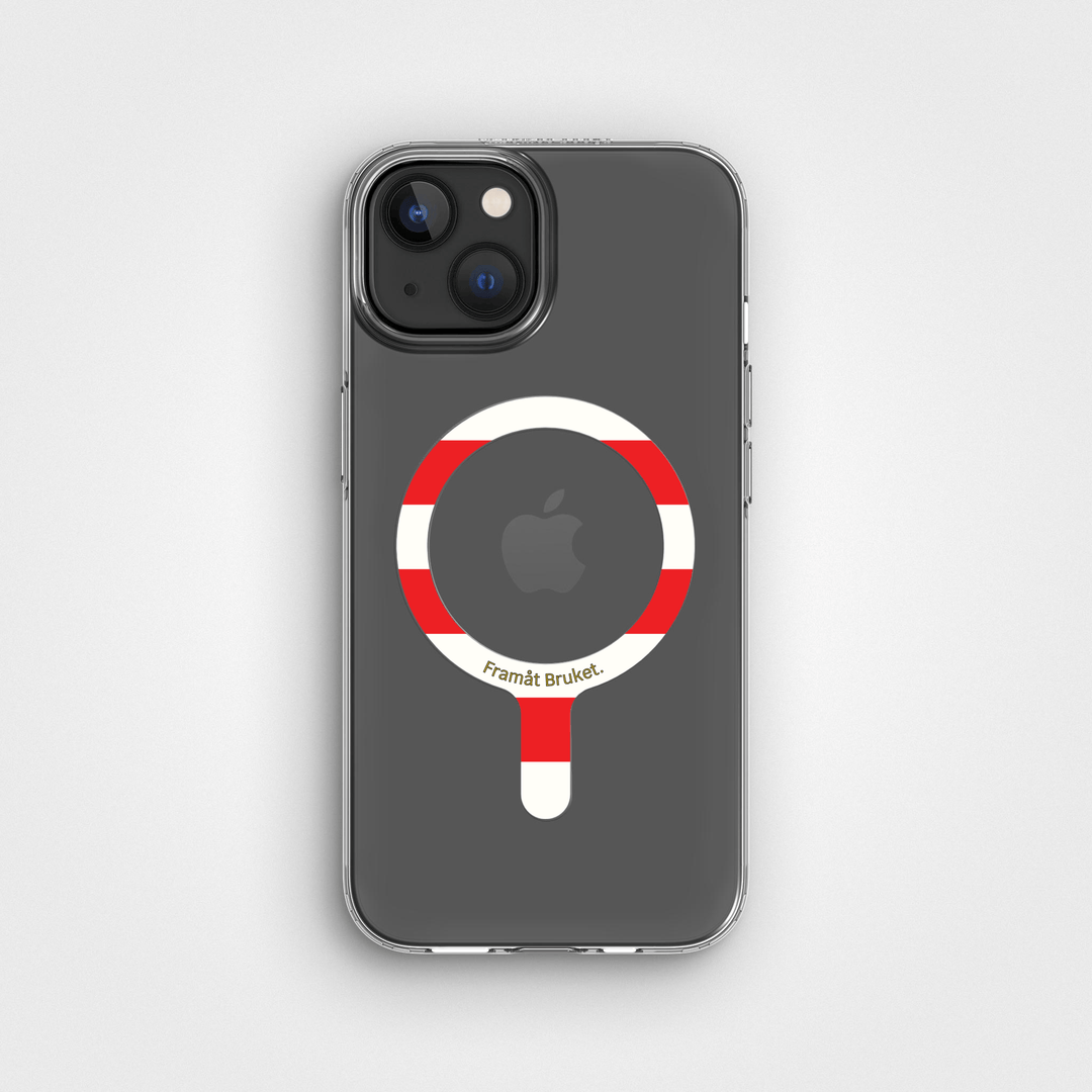 Degerfors Removable MagSafe Ring & Circular Clear Phone Case Bundle