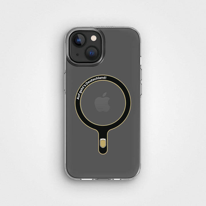 Auf geht's Deutschland - Removable MagSafe Ring & Clear Phone Case Bundle