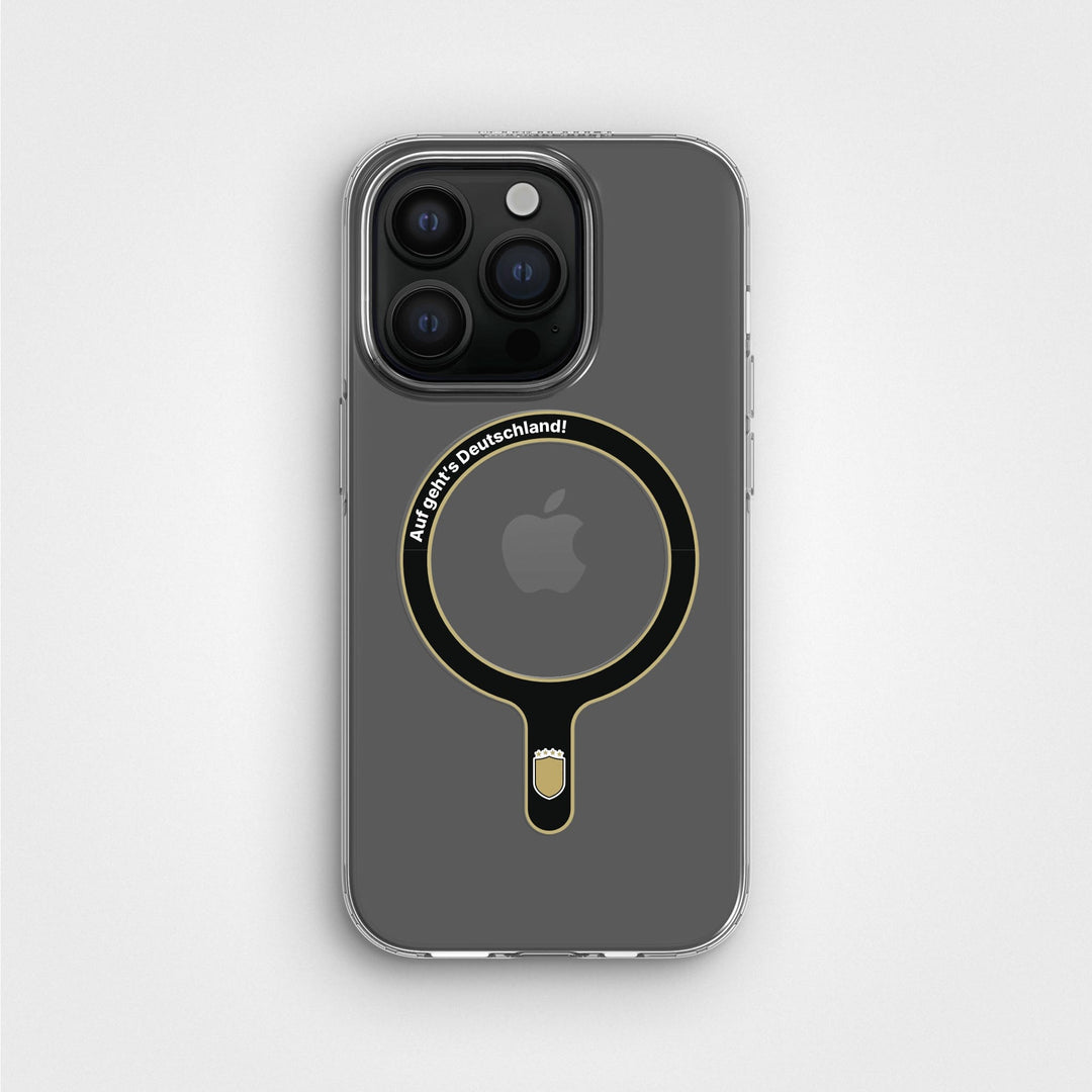 Auf geht's Deutschland - Removable MagSafe Ring & Clear Phone Case Bundle