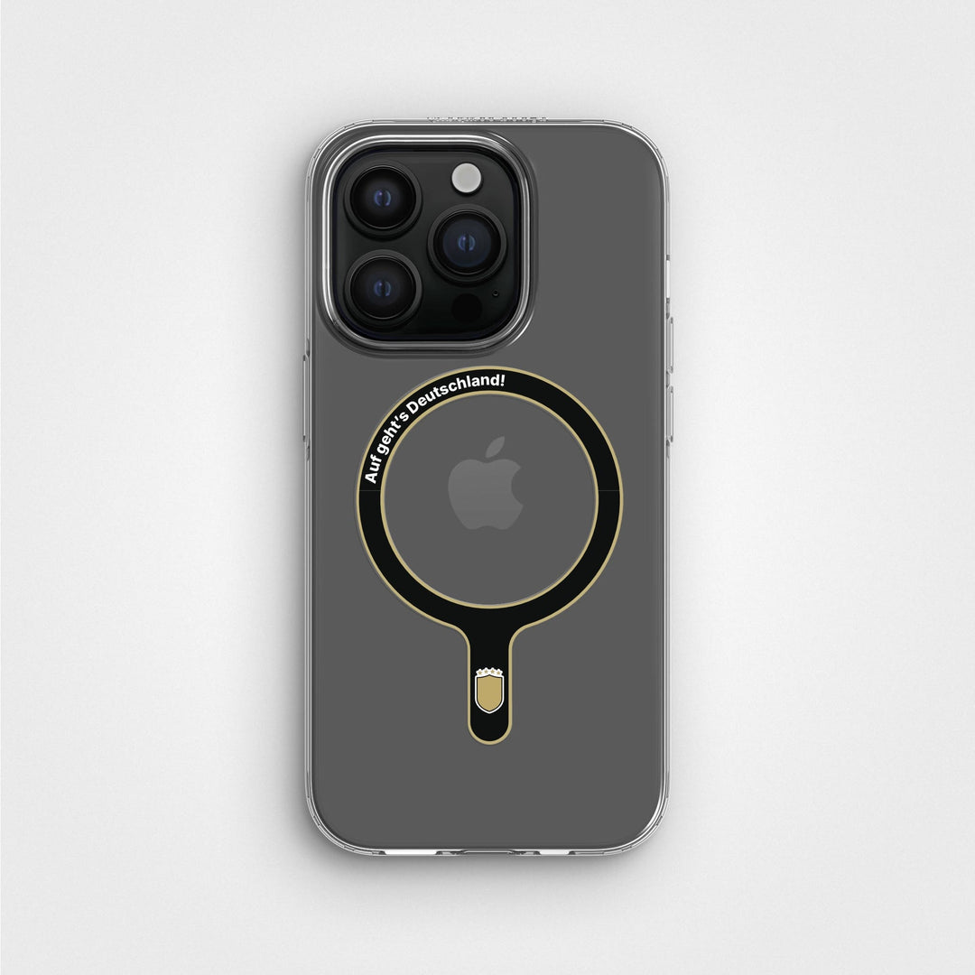 Auf geht's Deutschland - Removable MagSafe Ring & Clear Phone Case Bundle