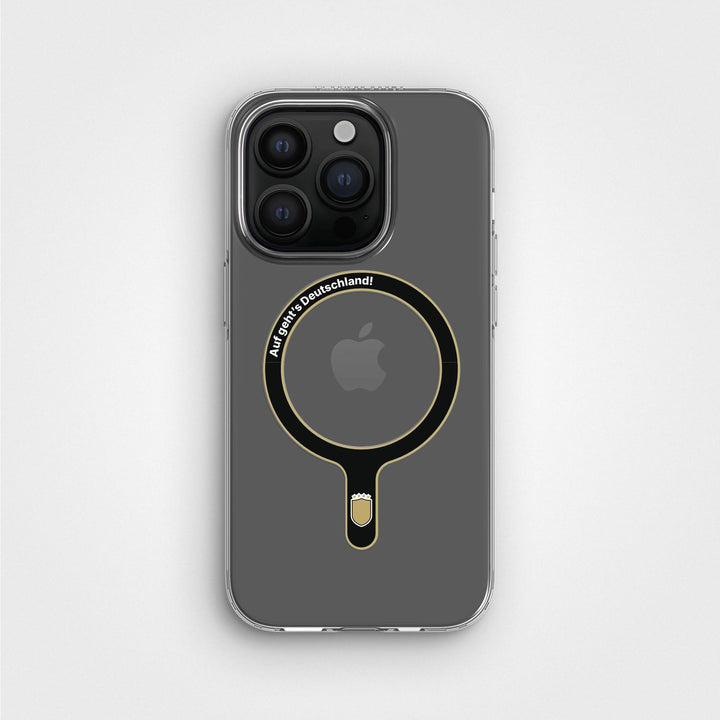 Auf geht's Deutschland - Removable MagSafe Ring & Clear Phone Case Bundle