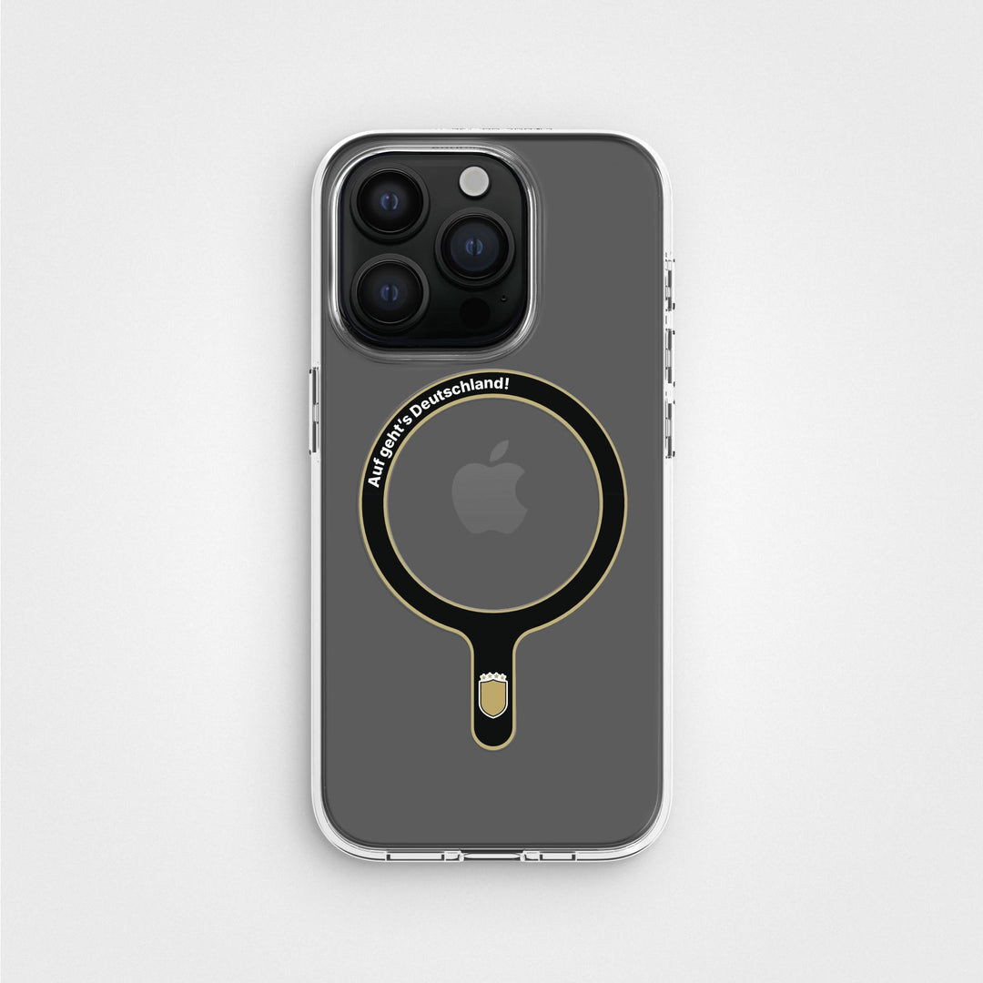 Auf geht's Deutschland - Removable MagSafe Ring & Clear Phone Case Bundle