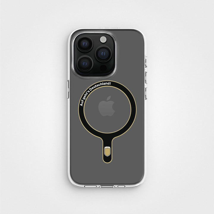 Auf geht's Deutschland - Removable MagSafe Ring & Clear Phone Case Bundle