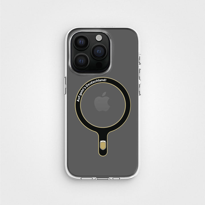 Auf geht's Deutschland - Removable MagSafe Ring & Clear Phone Case Bundle