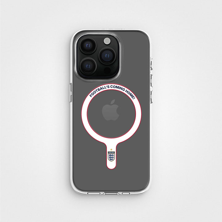 Football's Coming Home - Removable MagSafe Ring & Clear Phone Case Bundle