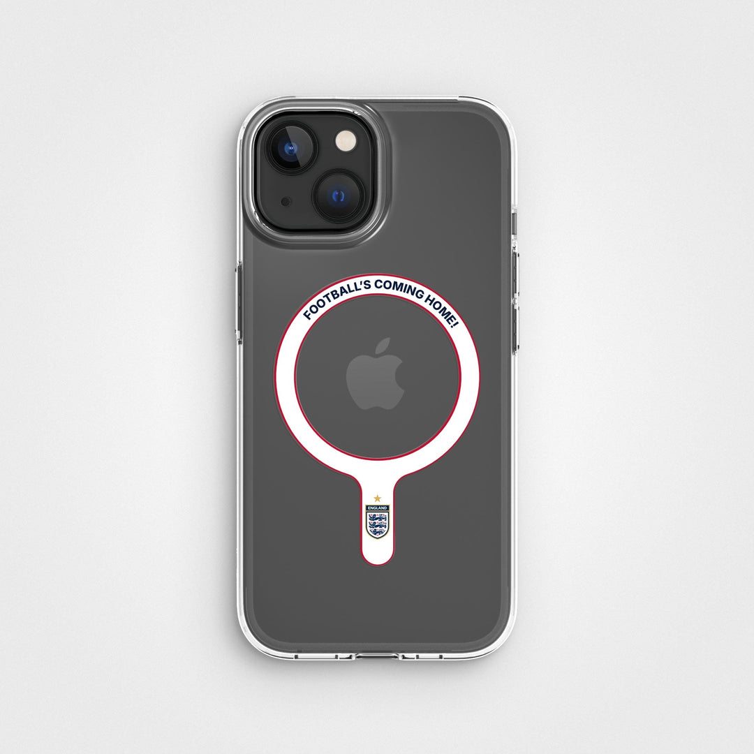 Football's Coming Home - Removable MagSafe Ring & Clear Phone Case Bundle