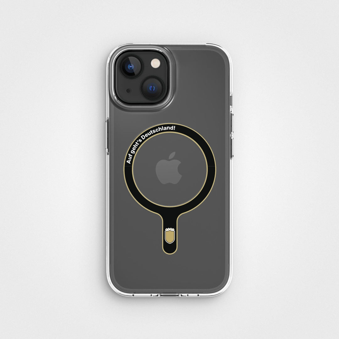 Auf geht's Deutschland - Removable MagSafe Ring & Clear Phone Case Bundle