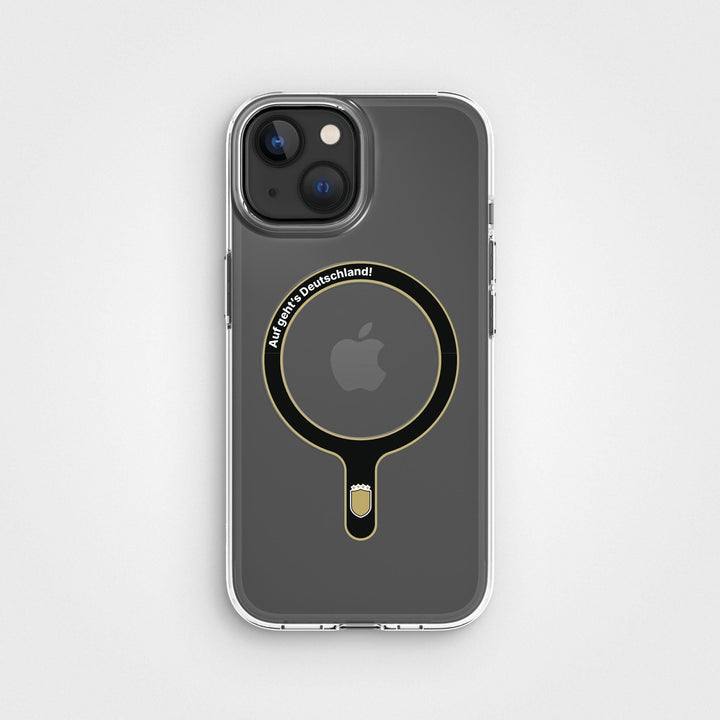 Auf geht's Deutschland - Removable MagSafe Ring & Clear Phone Case Bundle