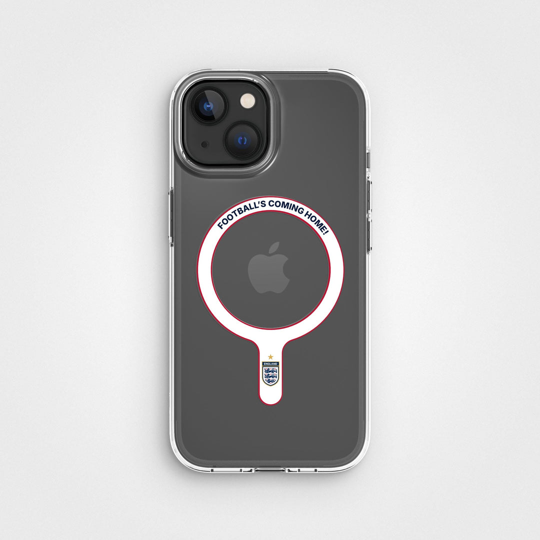Football's Coming Home - Removable MagSafe Ring & Clear Phone Case Bundle