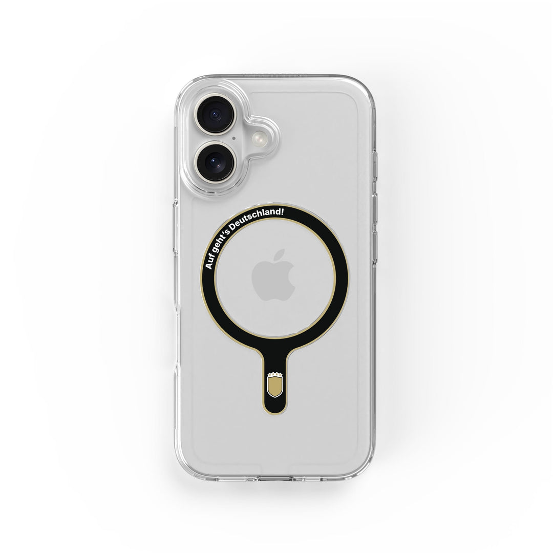 Auf geht's Deutschland - Removable MagSafe Ring & Clear Phone Case Bundle