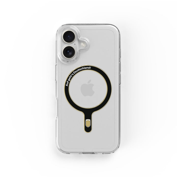 Auf geht's Deutschland - Removable MagSafe Ring & Clear Phone Case Bundle