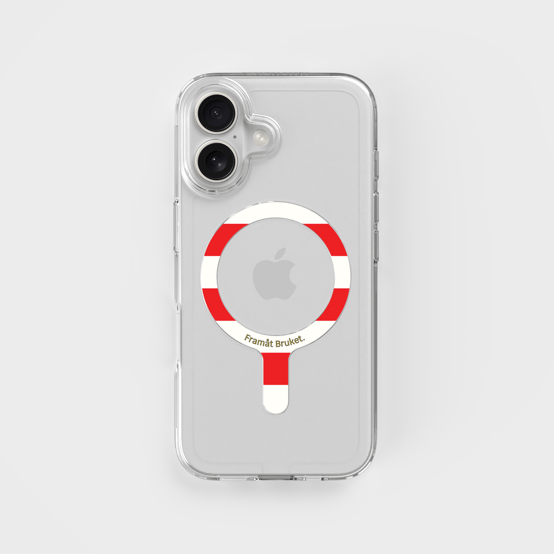 Degerfors Removable MagSafe Ring & Circular Clear Phone Case Bundle