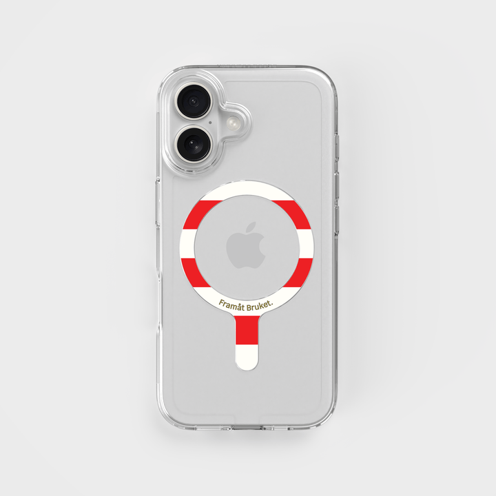 Degerfors Removable MagSafe Ring & Circular Clear Phone Case Bundle