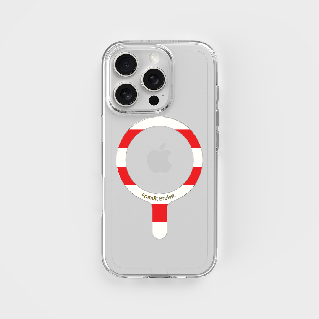 Degerfors Removable MagSafe Ring & Circular Clear Phone Case Bundle