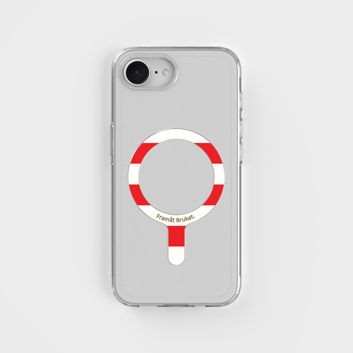 Degerfors Removable MagSafe Ring & Circular Clear Phone Case Bundle