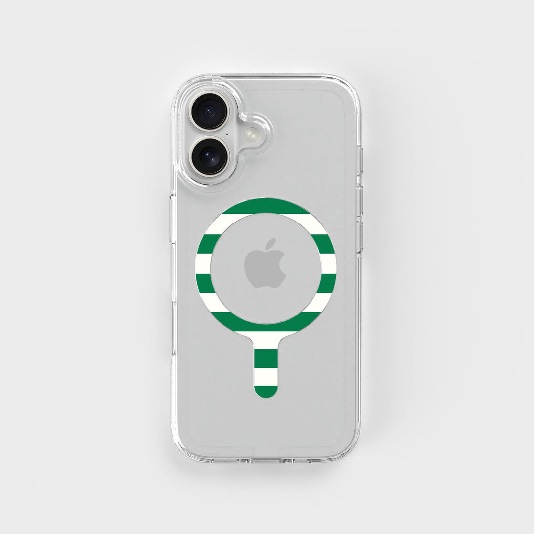 Södergrön - Removable MagSafe Ring & Clear Phone Case Bundle
