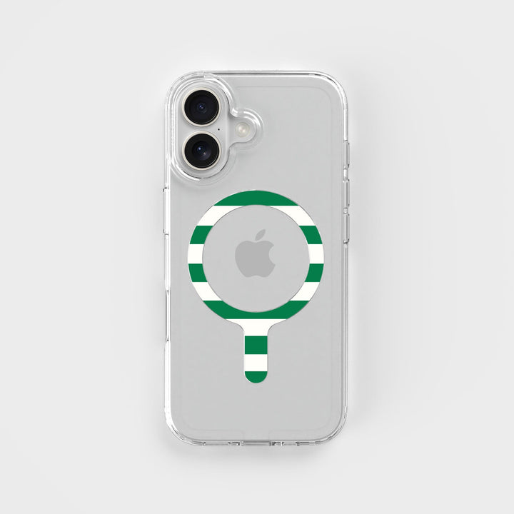 Södergrön - Removable MagSafe Ring & Clear Phone Case Bundle