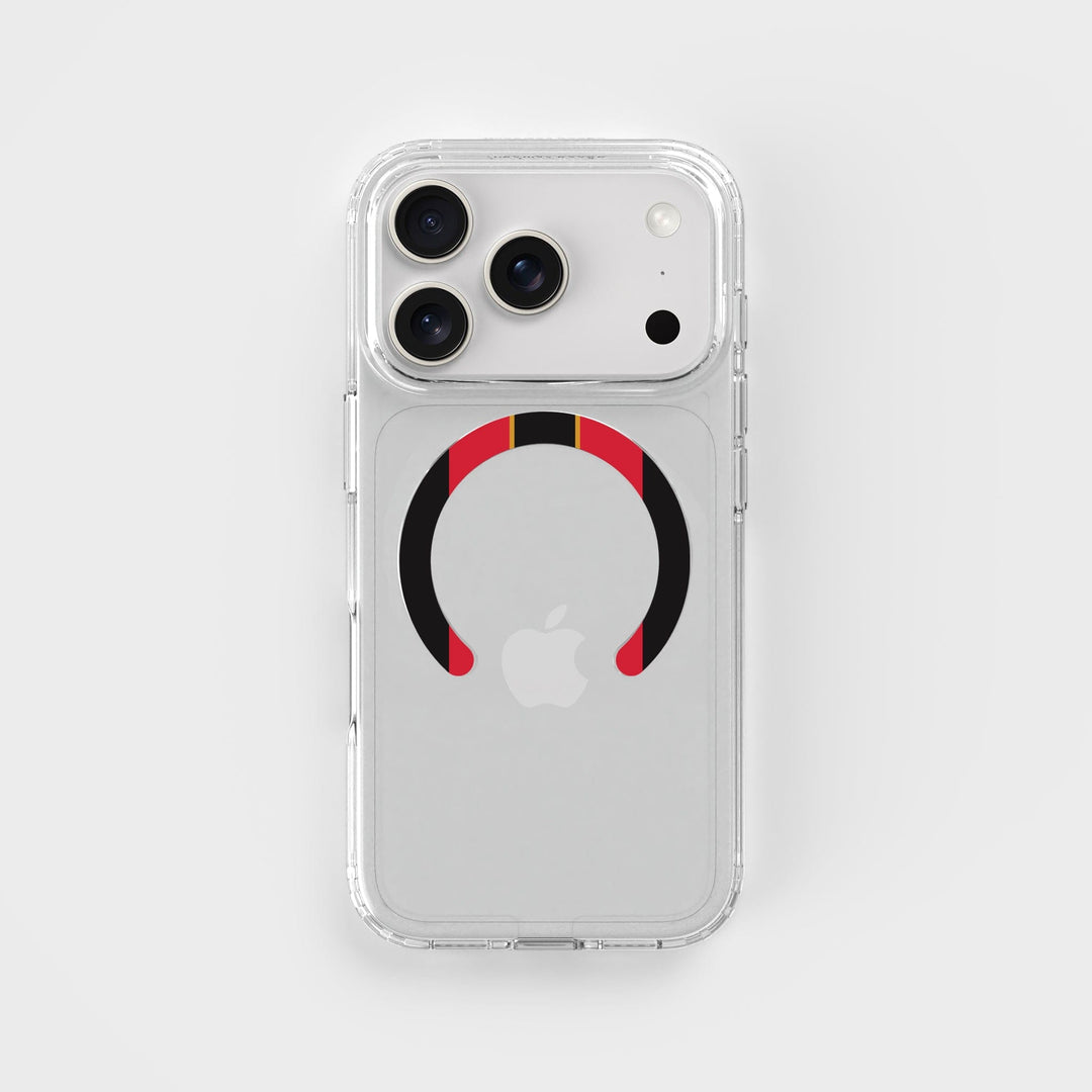 Bromma Removable MagSafe Ring & Circular Clear Phone Case Bundle