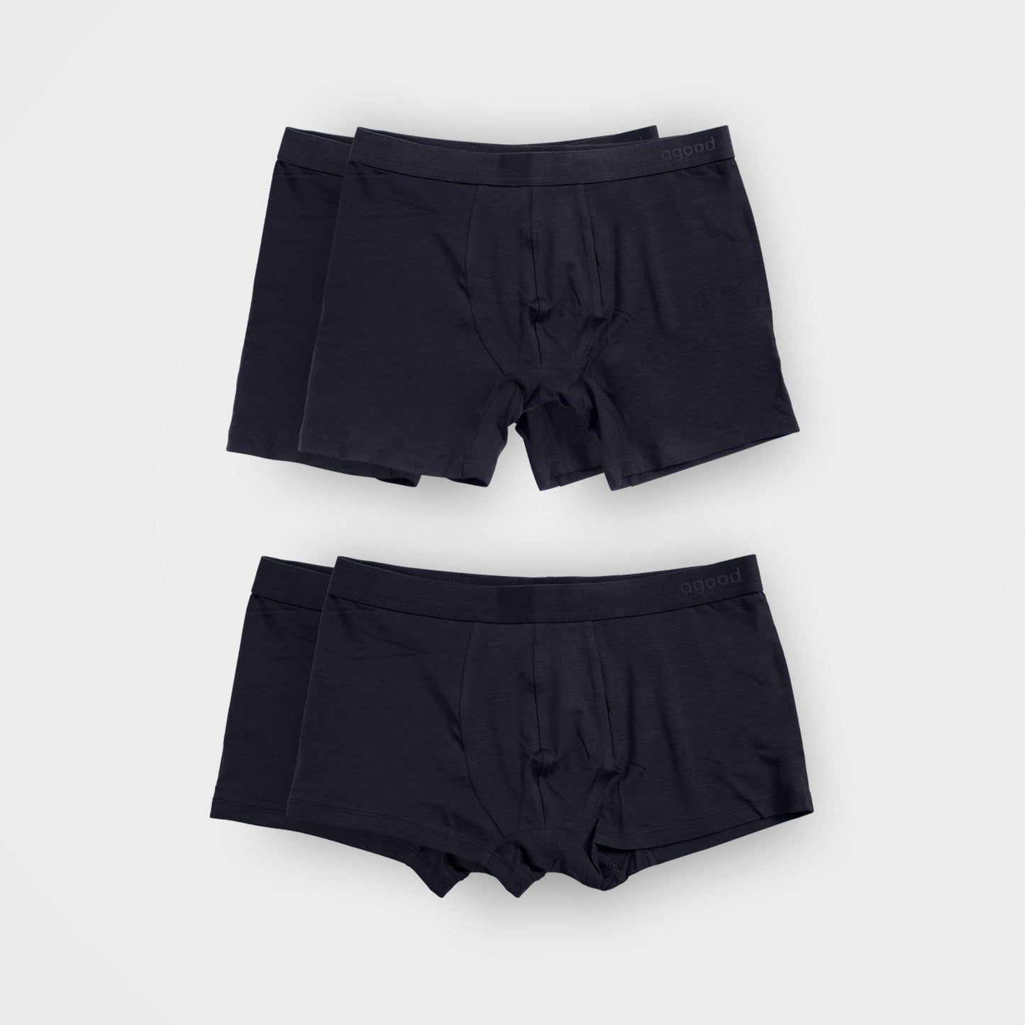 4 Pack Men's Midnight Underwear - Boxer Brief & Trunk | TENCEL™