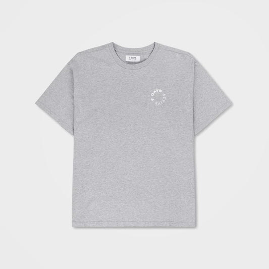 Organic Cotton T-Shirt - Heather Grey, by 7Days Active