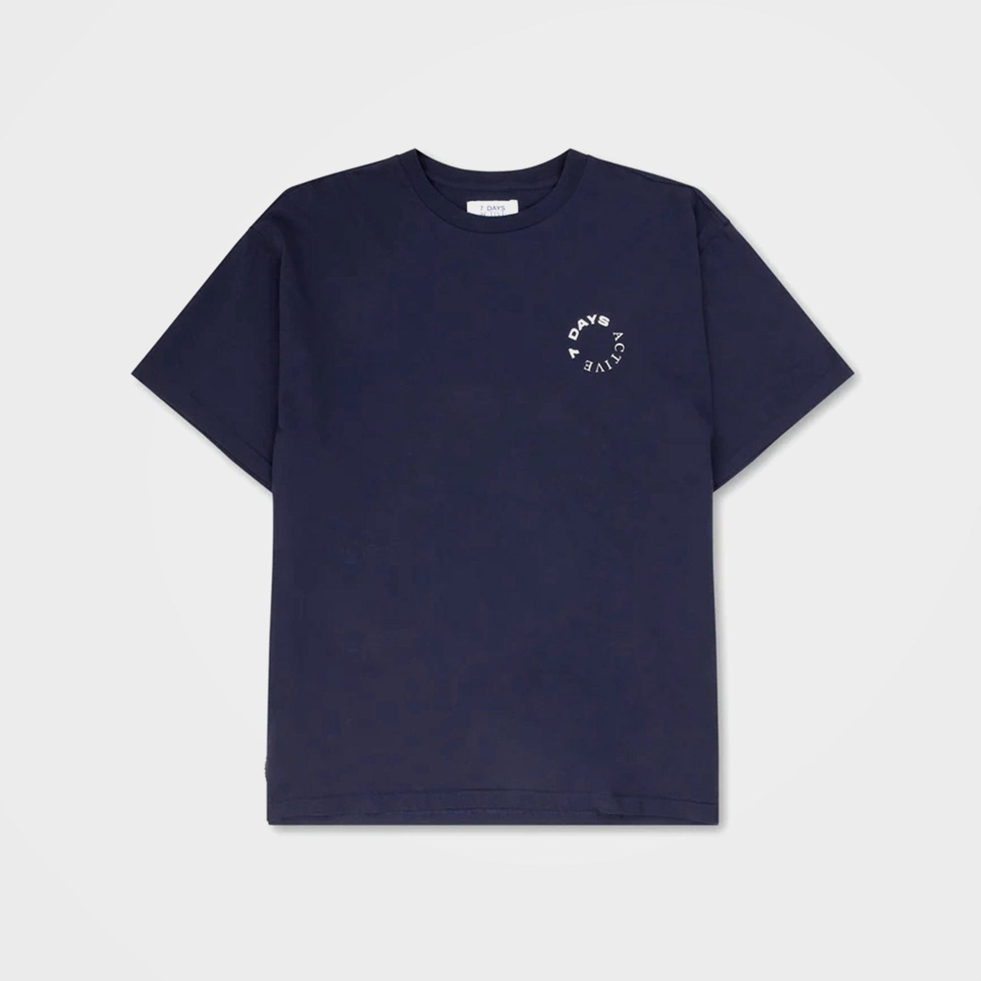 Organic Cotton T-Shirt - Navy, by 7Days Active