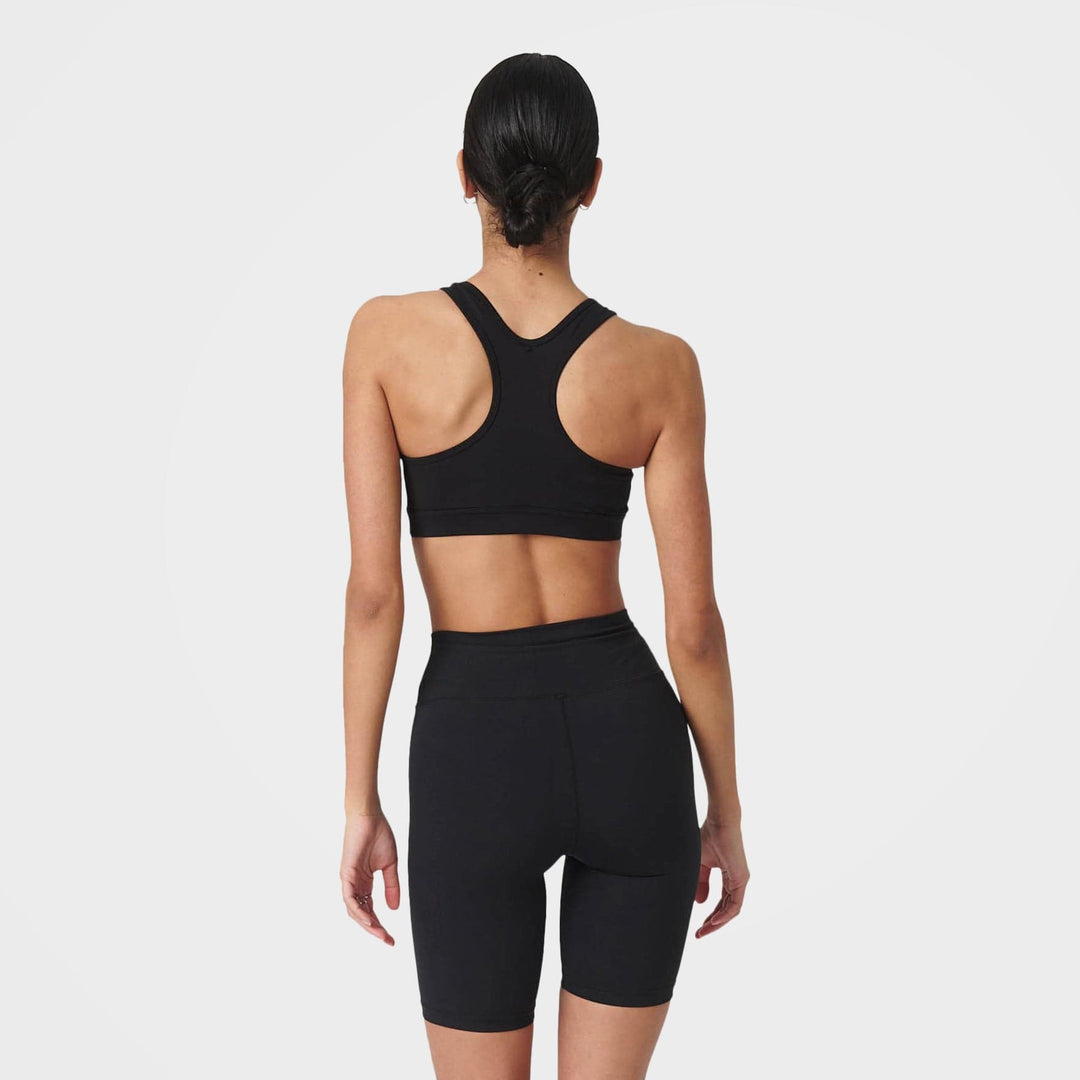 Black Sports Bra, Strechy Training Bra by 7Days Active