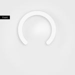 Removable MagSafe Ring - Horseshoe Ring | CUSTOM White