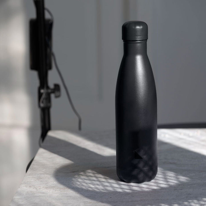Thermal bottle made from recycled steel, Snow White