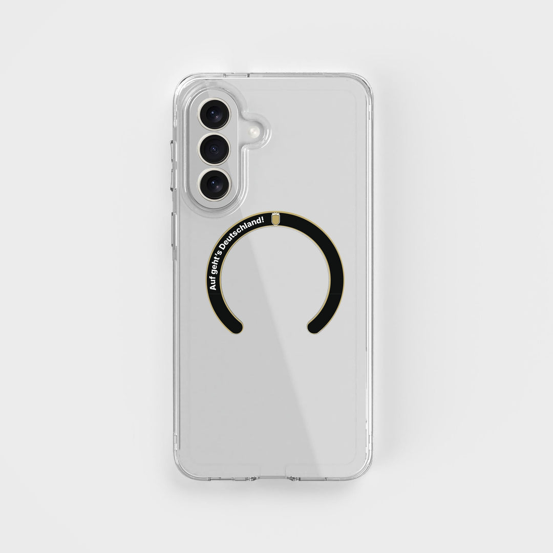 Auf geht's Deutschland - Removable MagSafe Ring & Clear Phone Case Bundle
