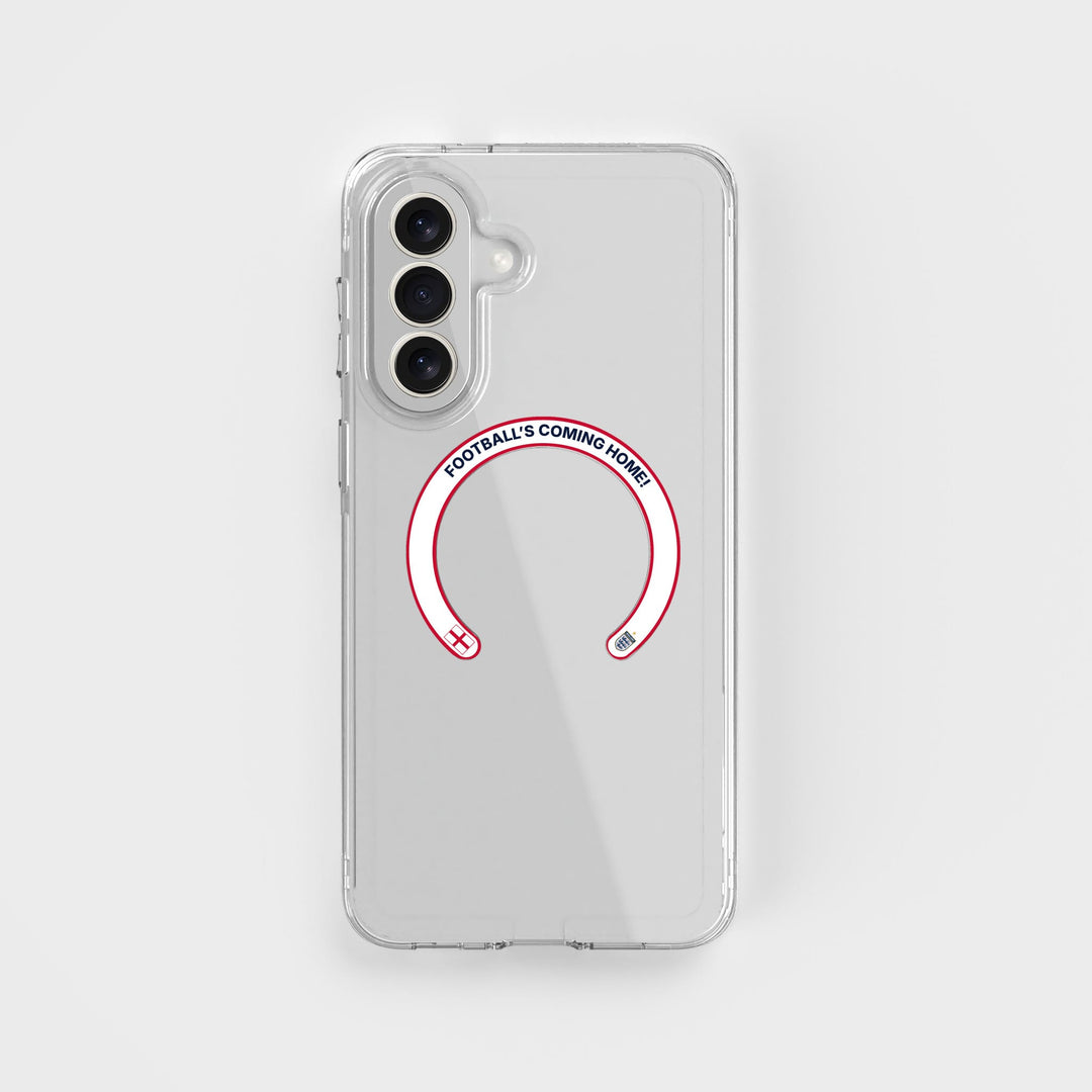 Football's Coming Home - Removable MagSafe Ring & Clear Phone Case Bundle