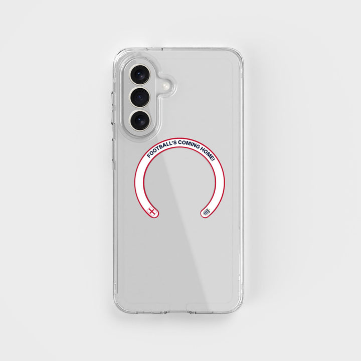 Football's Coming Home - Removable MagSafe Ring & Clear Phone Case Bundle
