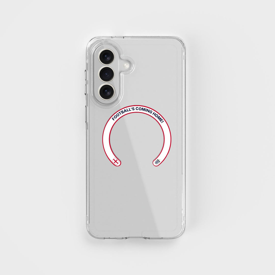 Football's Coming Home - Removable MagSafe Ring & Clear Phone Case Bundle