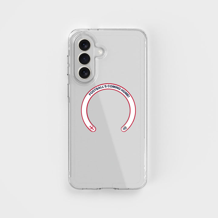 Football's Coming Home - Removable MagSafe Ring & Clear Phone Case Bundle