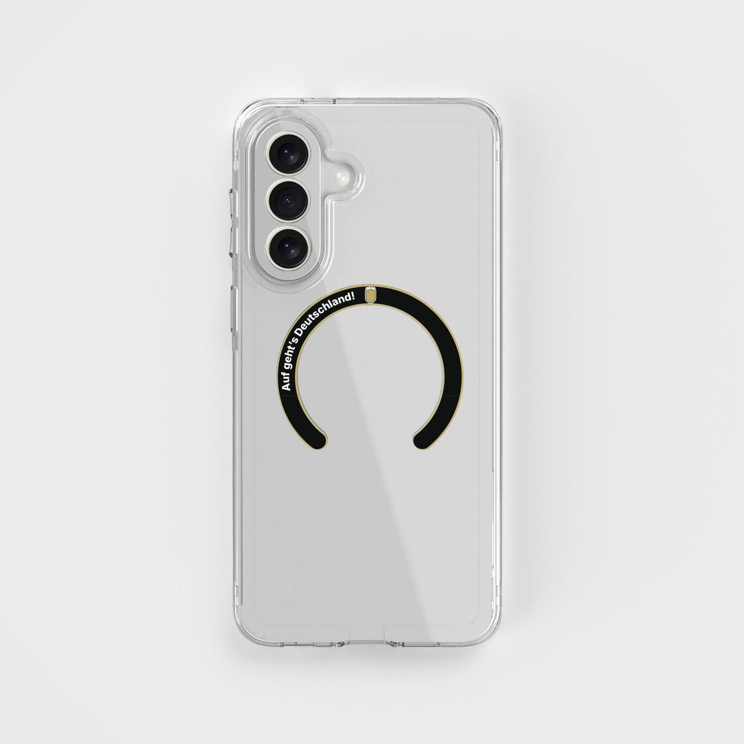 Auf geht's Deutschland - Removable MagSafe Ring & Clear Phone Case Bundle