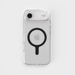 Circular Clear Phone Case with Black MagSafe & FREE Cable | CLRPRTCT™